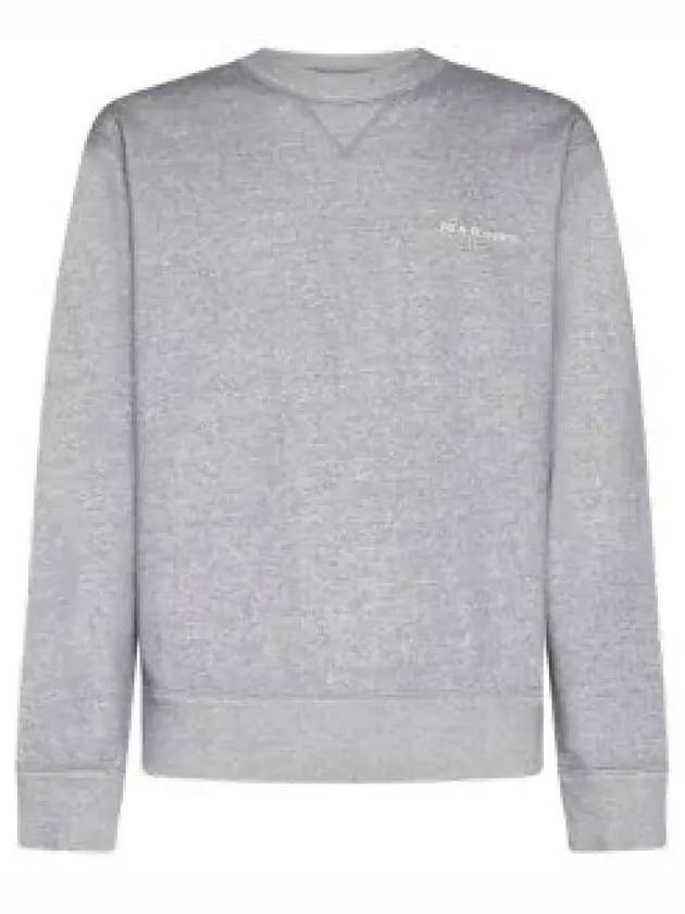 Mikis Embroidery Logo Sweatshirt Grey - ISABEL MARANT - BALAAN 2