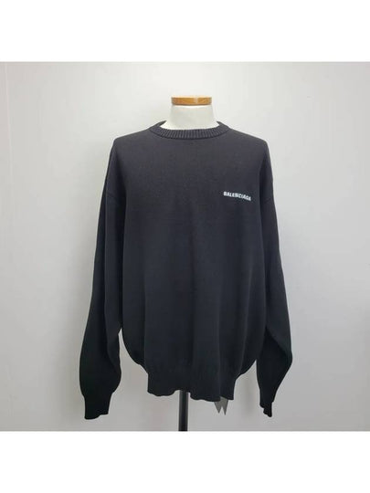 Political Knit Top Black - BALENCIAGA - BALAAN 2