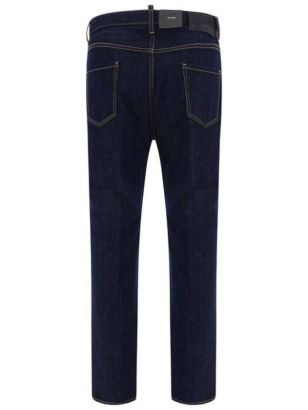 Logo Patch Slim Fit Jeans S74LB1421S30664 - DSQUARED2 - BALAAN 3