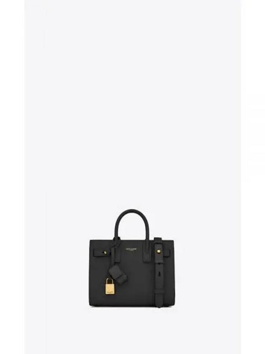 Sac De Jour Tote Bag Black - SAINT LAURENT - BALAAN 2