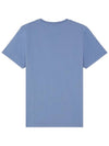 Baby Fox Patch Regular Short Sleeve T-Shirt Hampton Blue - MAISON KITSUNE - BALAAN 3