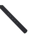 Gancini Reversible Adjustable Leather Belt Black Ultra Marine - SALVATORE FERRAGAMO - BALAAN.