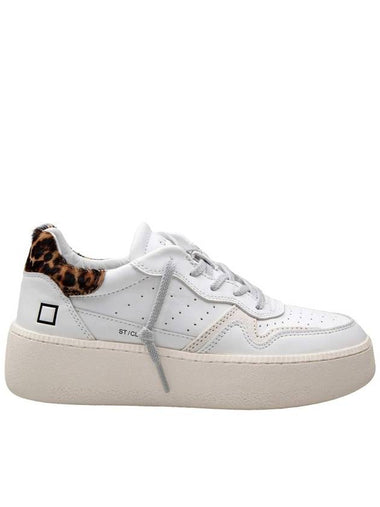 D.A.T.E. Leather Sneakers - D.A.T.E. - BALAAN 1