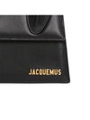 Le Chiquito Noeud Coiled Leather Tote Bag Black - JACQUEMUS - BALAAN 9