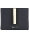 Tevyelt Logo Bifold Wallet Navy - BALLY - BALAAN 1