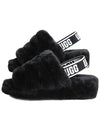 Fluff Yeah Slippers Black - UGG - BALAAN 2