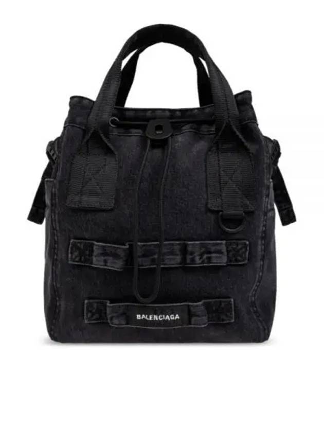 Army Small Tote Bag Black - BALENCIAGA - BALAAN 2