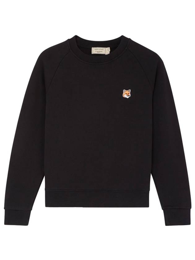 Fox Head Patch Adjusted Sweatshirt Black - MAISON KITSUNE - BALAAN 2