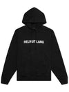 Core Logo Hoodie Black - HELMUT LANG - BALAAN 2