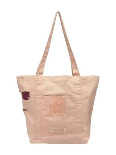 Logo Distress Tote Bag Salmon - RAF SIMONS - BALAAN 1