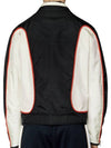 J-Blink Color Block Biker Jacket Black White - DIESEL - BALAAN 4