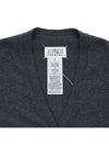 Eco Cashmere Loose Fit Cardigan Grey - MAISON MARGIELA - BALAAN 4