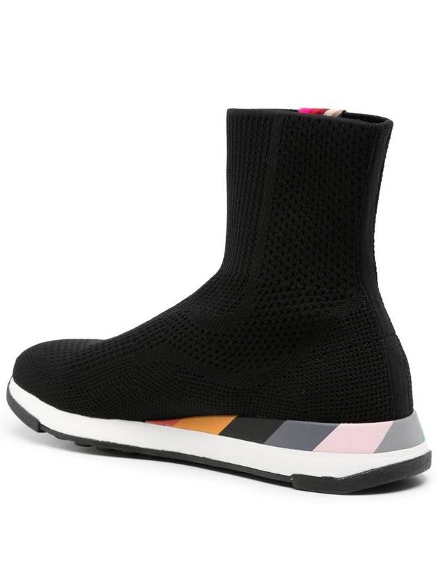 Paul Smith Comet Logo-Patch High-Top Sneakers - PAUL SMITH - BALAAN 3