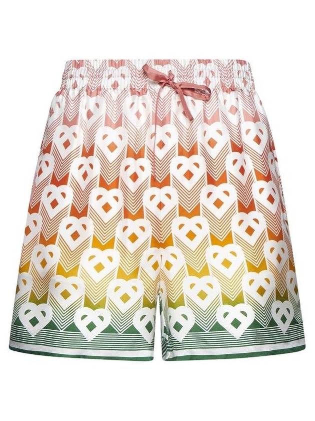 short pants MS24TR01209 HEARTMONOGRAMGRADIENT HEART MONOGRAM GRADIENT - CASABLANCA - BALAAN 2