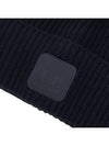 Logo Metropolis Wool Beanie Navy - CP COMPANY - BALAAN 7