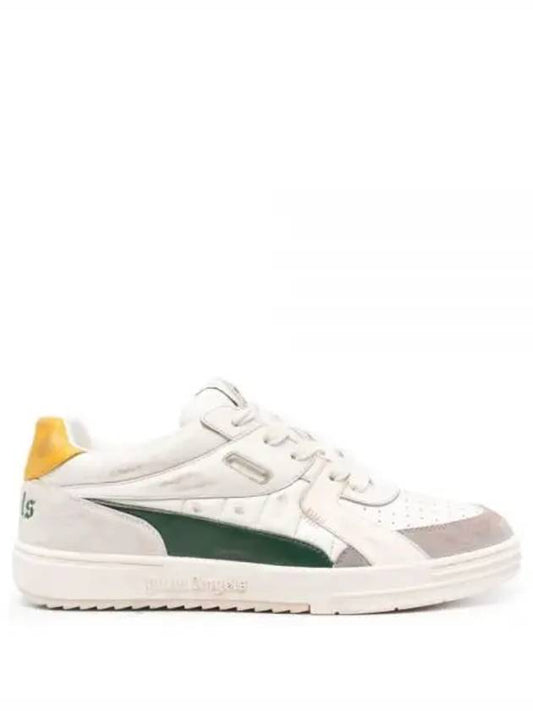 University Old School Low-Top Sneakers White Green - PALM ANGELS - BALAAN 2