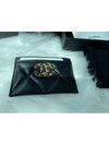 19 Quilted Lambskin Gold Plate Chain Card Wallet Black - CHANEL - BALAAN 6