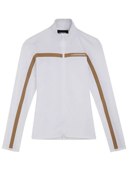 Seasonal Janice Mid Layer Zip-Up Jacket White - J.LINDEBERG - BALAAN 2