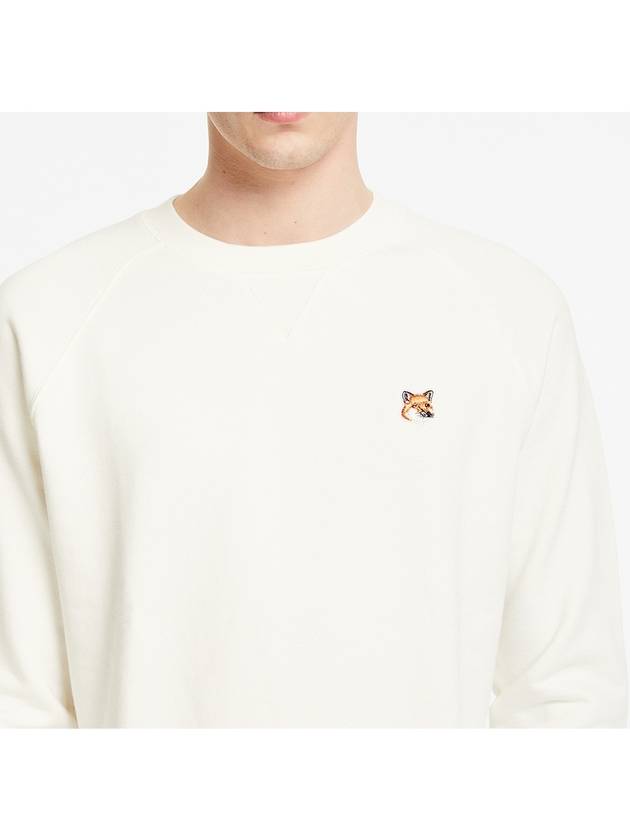 Fox Head Patch Classic Sweatshirt Ecru - MAISON KITSUNE - BALAAN 4