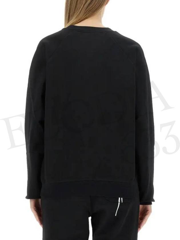 Spray ORB Raglan Sweatshirt Black - VIVIENNE WESTWOOD - BALAAN 6