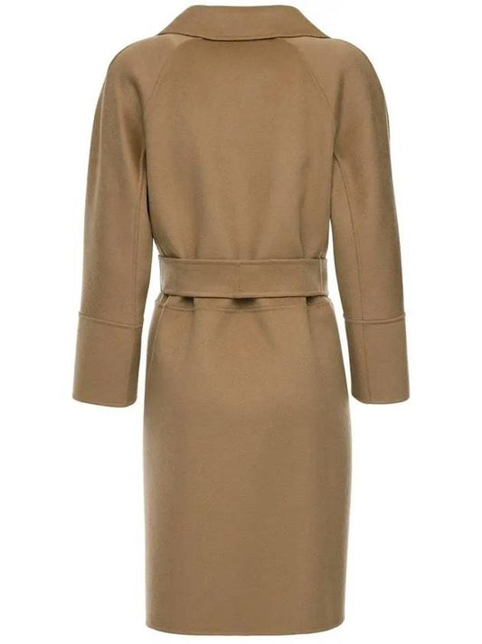 ARONA Belted Wool Coat Camel 90160129 045 - MAX MARA - BALAAN 2