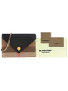 Jade chain half wallet 80672591 black - BURBERRY - BALAAN 9