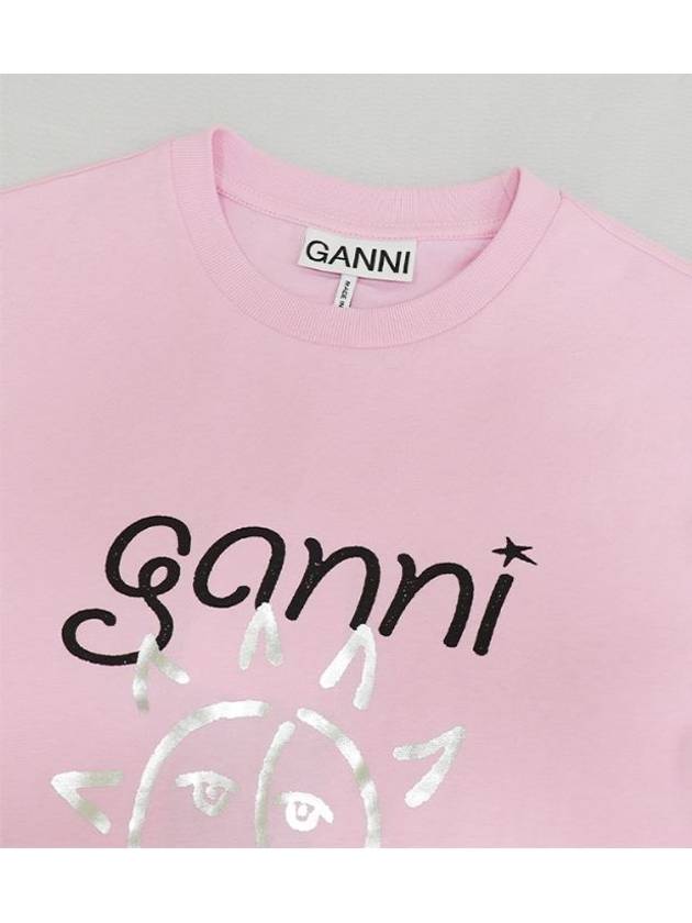 sun print shirt - GANNI - BALAAN 6