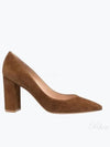 Pipe R Suede Pumps Heel G21375 85RIC CAMTEXA - GIANVITO ROSSI - BALAAN 1