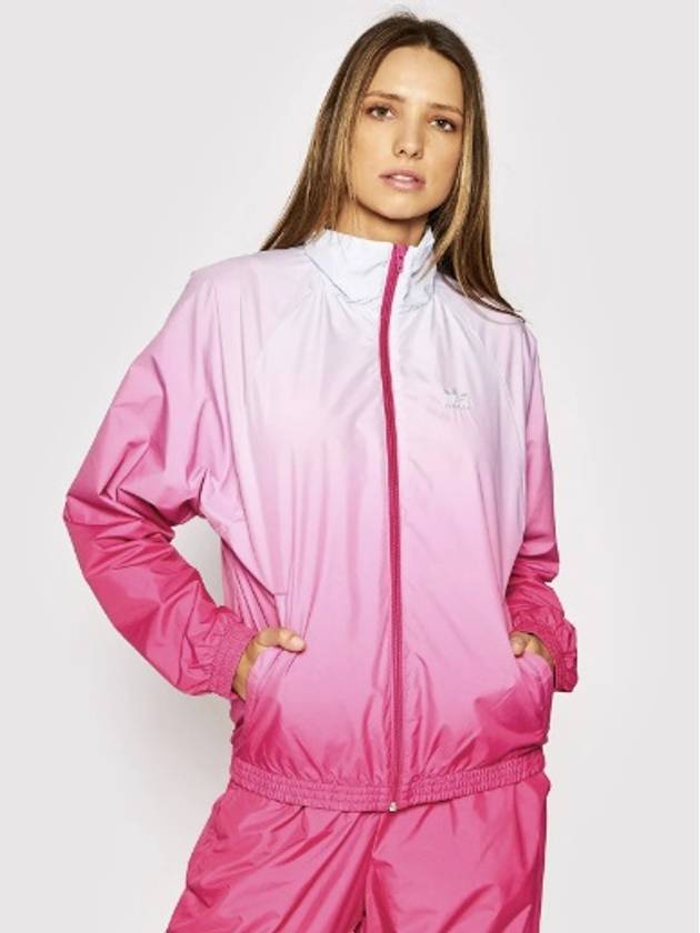 Track Top Jacket GN2814 Gradient Pink WOMENS UK10 JP XL - ADIDAS - BALAAN 1