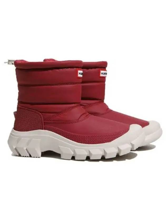 Original Intrepid Short Snow Boots Vital Burgundy WFS2108WWUVBS - HUNTER - BALAAN 1