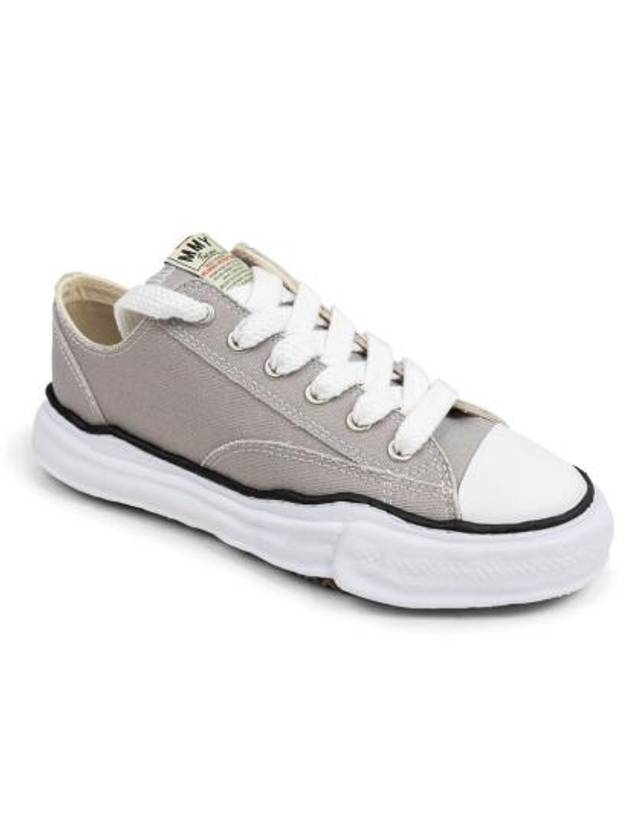 Peterson Original Sole Canvas Low Top Sneakers Grey - MAISON MIHARA YASUHIRO - BALAAN 3