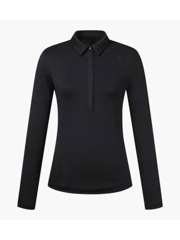 GOLF Women s Slit Detail Point Collar T Shirt - DESCENTE - BALAAN 1