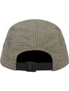 Washed Seersucker Camp Cap Taupe - SUPREME - BALAAN 2