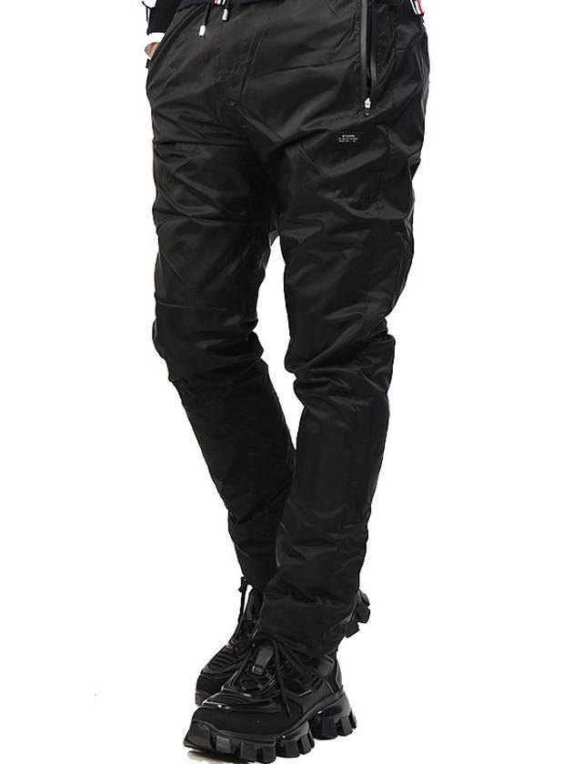 Nylon Skinny Pants Black - STAMPD - BALAAN 1