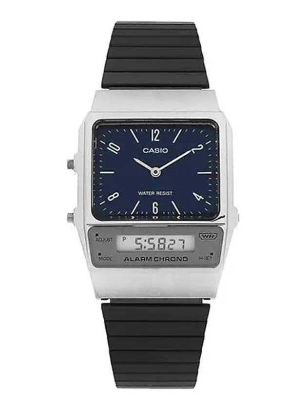 AQ 800EB 2ADF Analog Digital Square Vintage Retro Metal Watch - CASIO - BALAAN 3