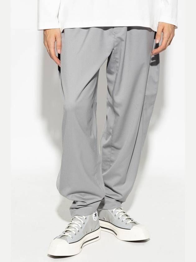 Y-3 Yohji Yamamoto Loose-fit Trousers, Unisex, Grey - Y-3 - BALAAN 3