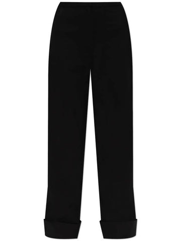 Cult Gaia Pants Cayania, Women's, Black - CULT GAIA - BALAAN 1