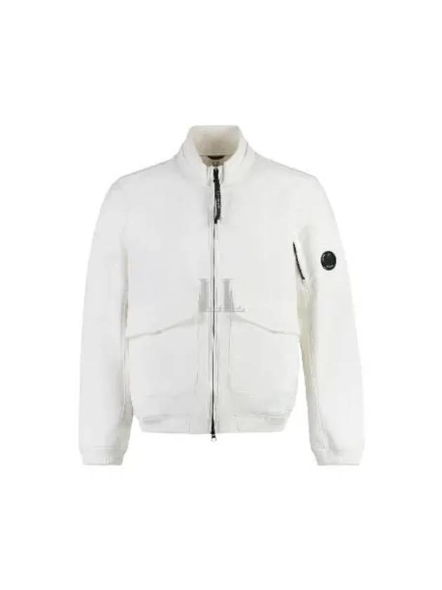 Shell-R Bomber Jacket White - CP COMPANY - BALAAN 2