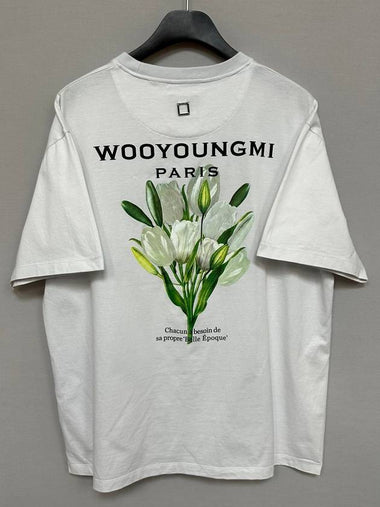 flower print back logo t shirt 50 - WOOYOUNGMI - BALAAN 1