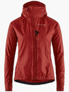 Women's Ansur Windproof Zip-Up Jacket Rose Red - KLATTERMUSEN - BALAAN 2