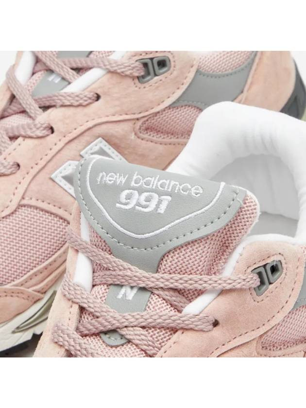 Women's 991 Low Top Sneakers Pink - NEW BALANCE - BALAAN 5