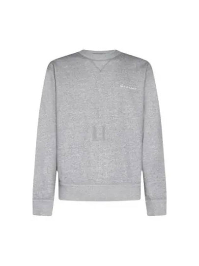 Mikis Embroidery Logo Sweatshirt Grey - ISABEL MARANT - BALAAN 2