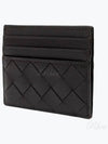 Intrecciato Leather Card Wallet Espresso - BOTTEGA VENETA - BALAAN 2