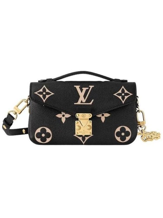 Pochette Metis East West Shoulder Bag Noir Beige - LOUIS VUITTON - BALAAN 1