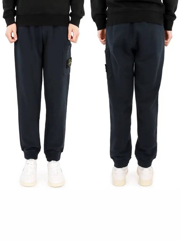 Wappen Patch Cargo Jogger Track Pants Navy - STONE ISLAND - BALAAN 3