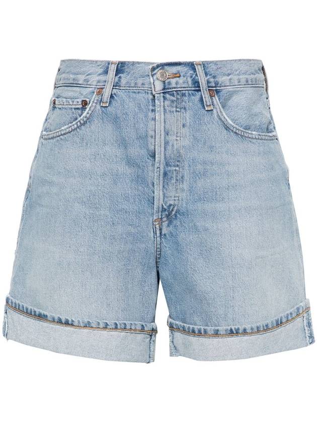 Dame Denim Shorts Blue - AGOLDE - BALAAN 2