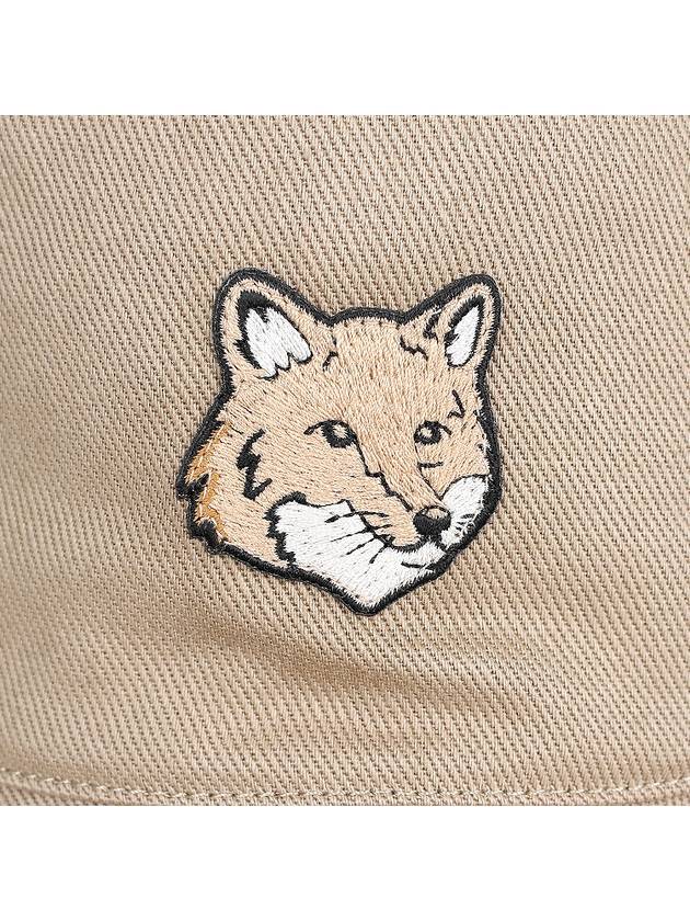 Bold Fox Head Bucket Hat Brown - MAISON KITSUNE - BALAAN 7