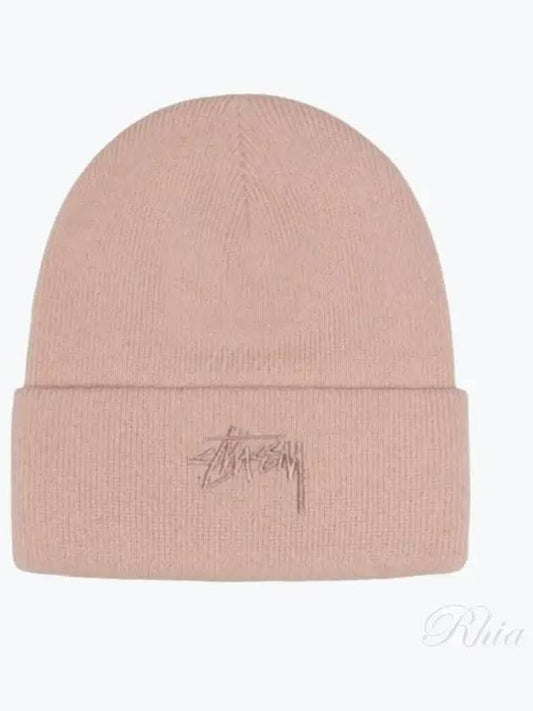 1321020 Blossom Stock Cuff Beanie - STUSSY - BALAAN 1