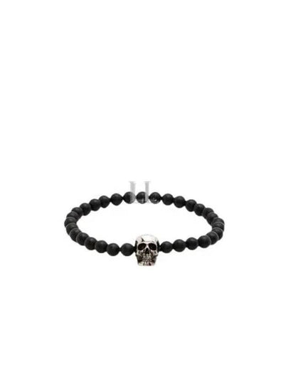 Skull Bracelet Black - ALEXANDER MCQUEEN - BALAAN 2