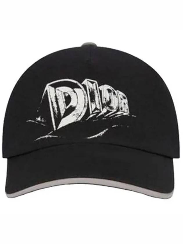 Astero Signature Ball Cap Black - DIOR - BALAAN 2